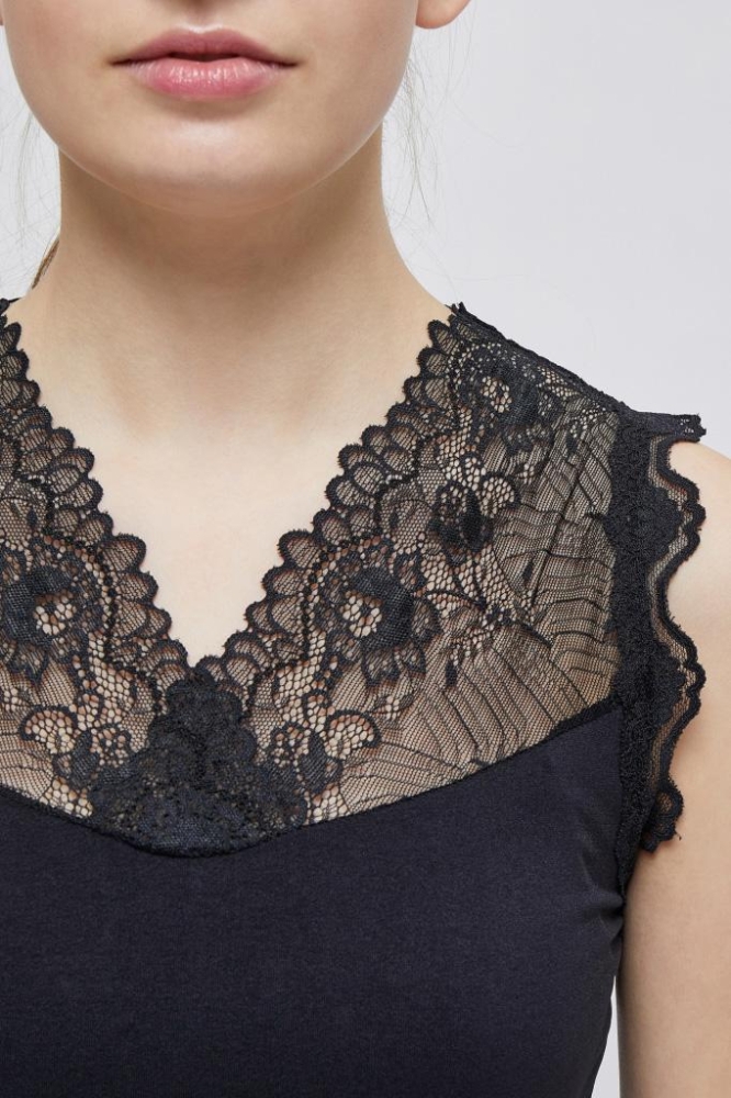 VANESSA TOP MI1601 100 BLACK